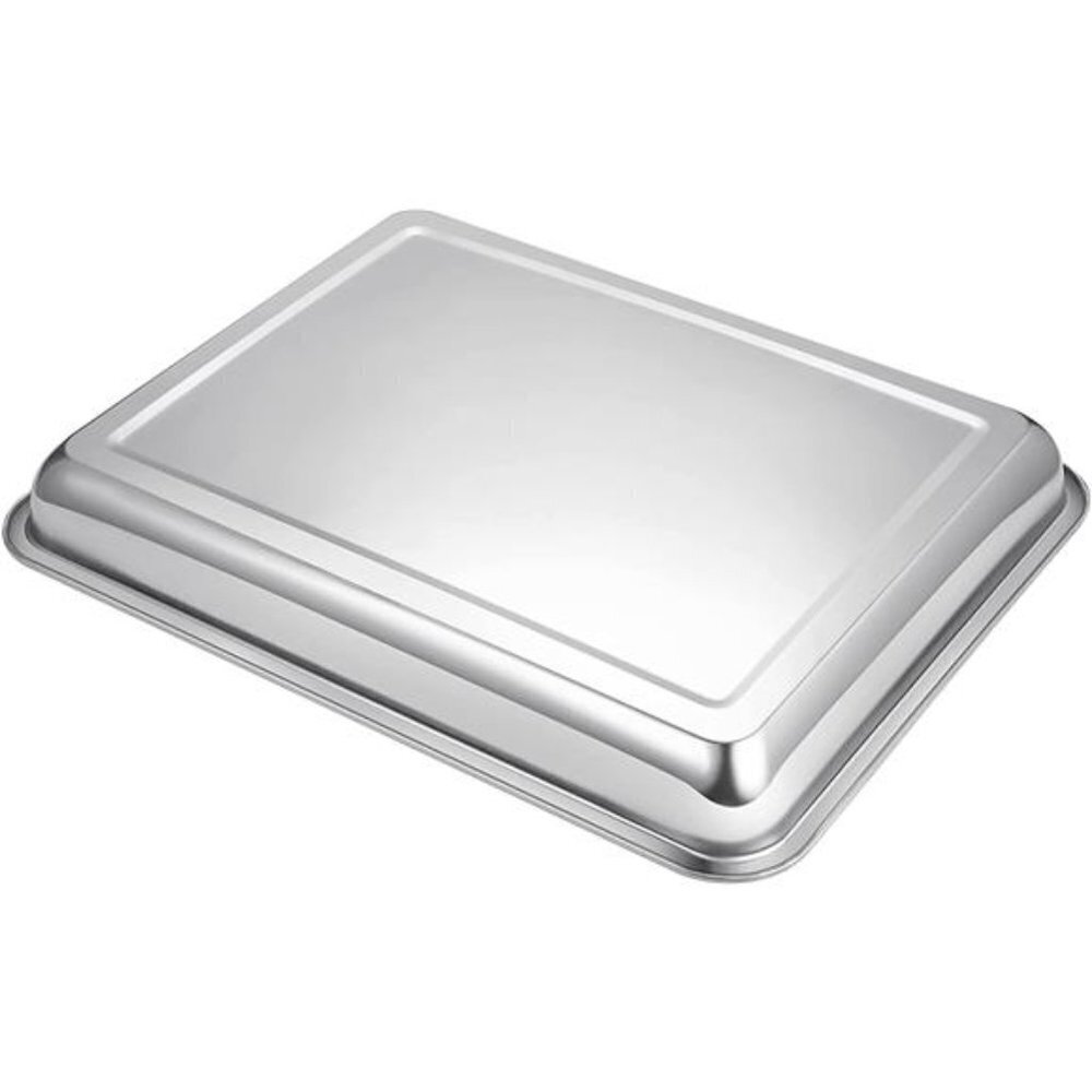 Stainless Steel Baking Sheets Set of 3 Cookie Sheet Pan,13.6x17.5x1.9 Inches